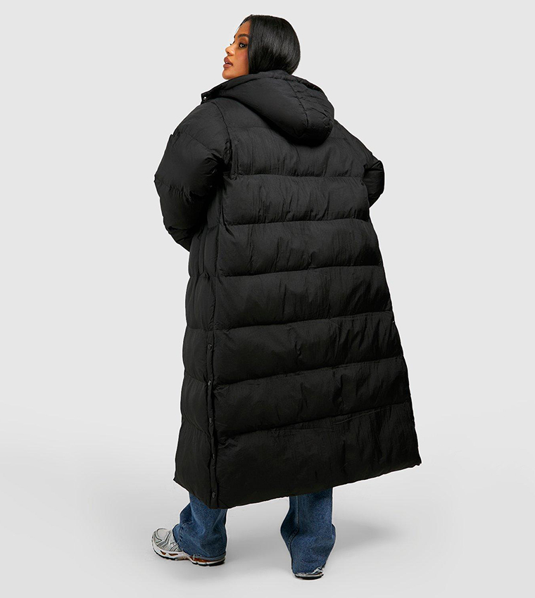 Longline Hooded Puffer