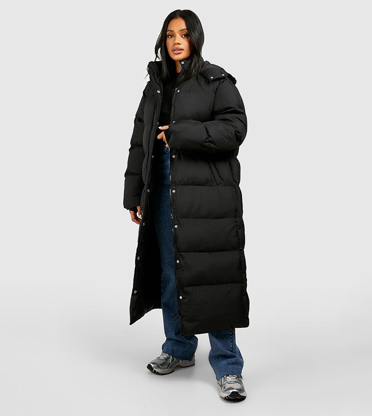Longline Hooded Puffer