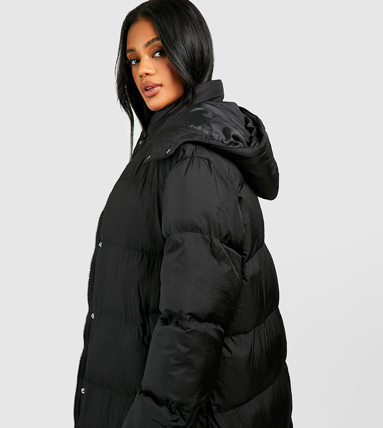 Longline Hooded Puffer