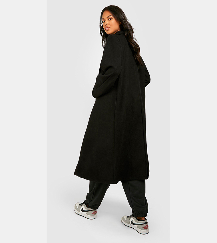 Double Breasted Longline Coat