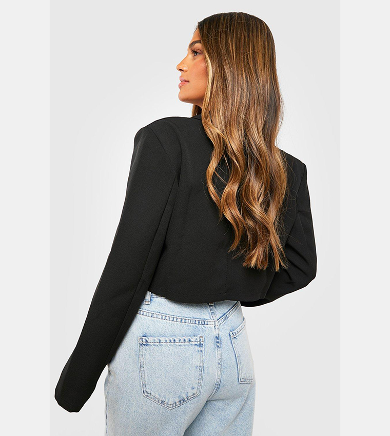 boohoo  Blazers - Black Blazers