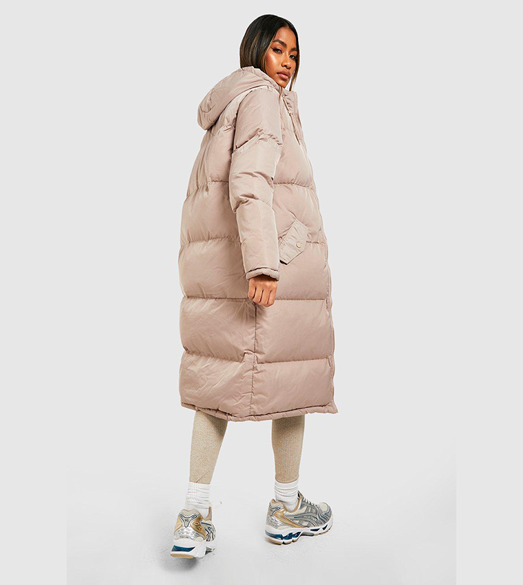 Longline Puffer Jacket