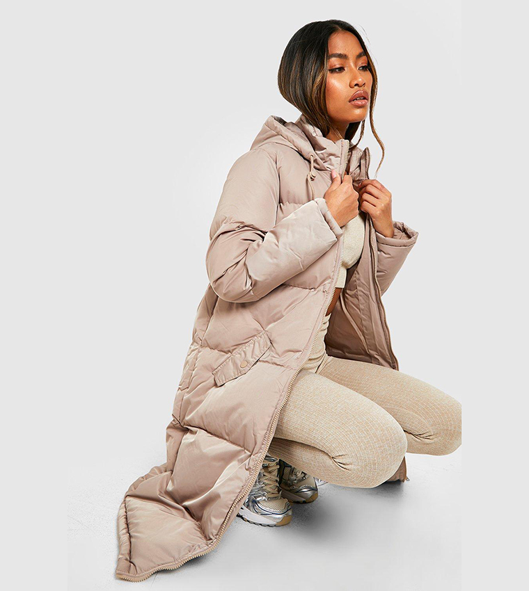 Longline Puffer Jacket