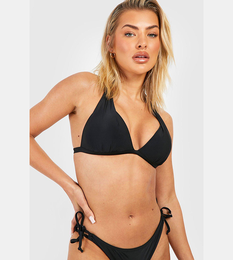 Moulded Push Up Triangle Bikini Set
