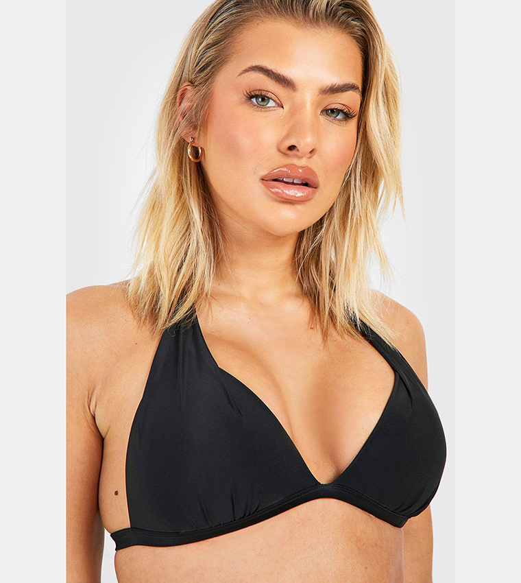 Moulded Push Up Triangle Bikini Set