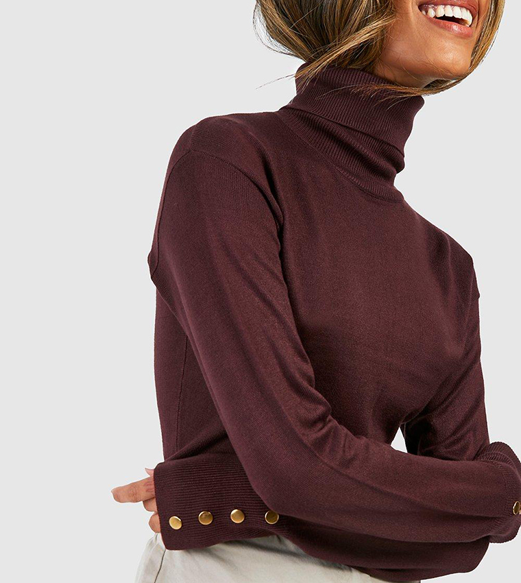 boohoo  Sweaters - Brown Sweaters