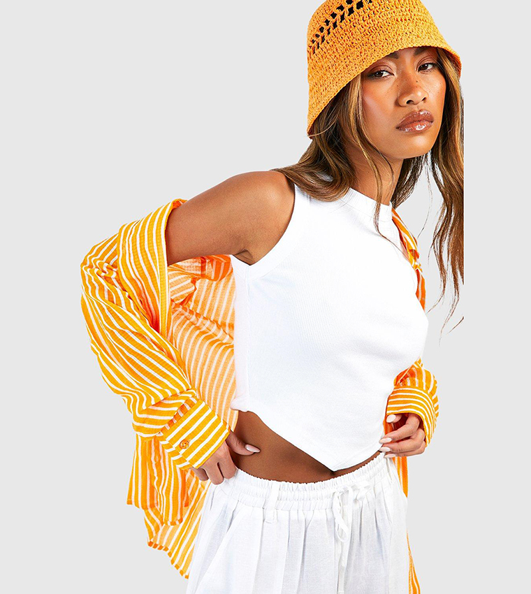 boohoo  Casual Tops - White Tops & Blouses