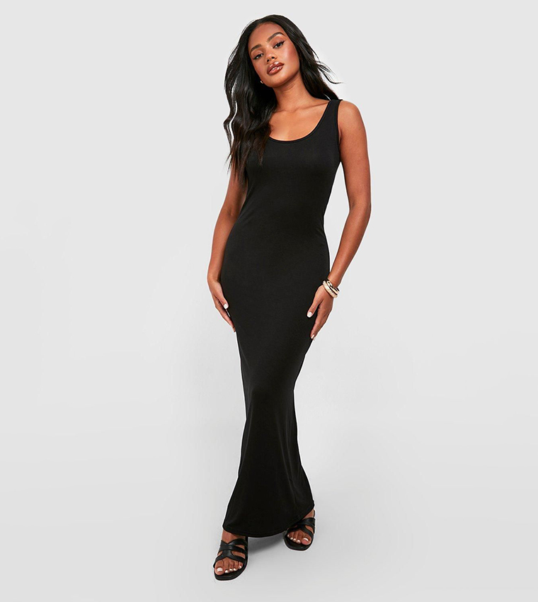 بوهو  فساتين ماكسي  - أسود Maxi Dresses