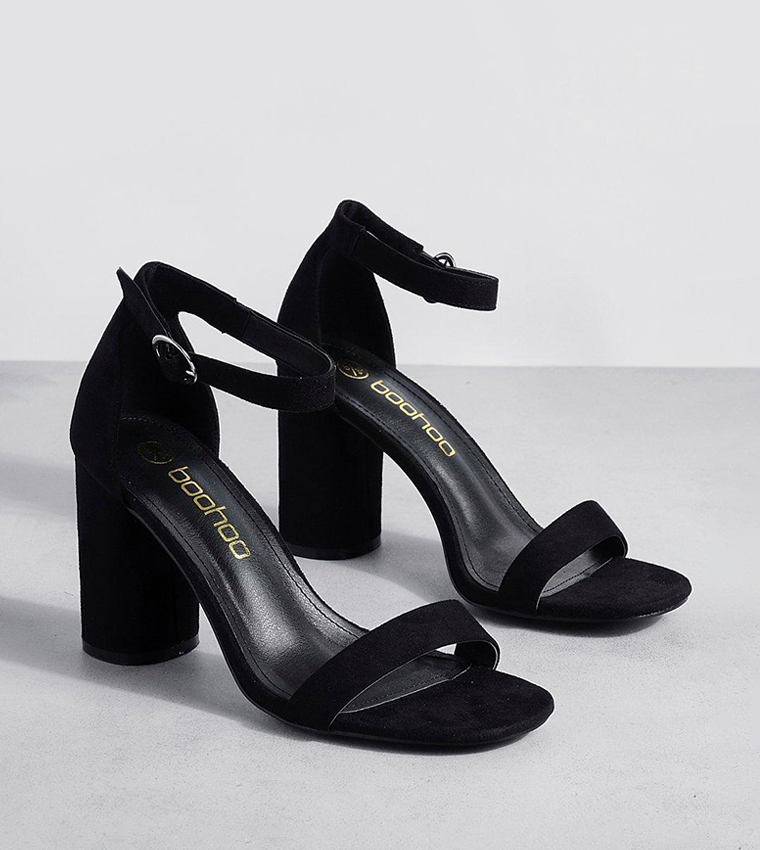 boohoo  Heels - Black Block Heels