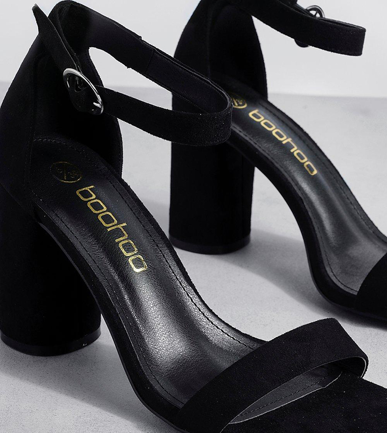 boohoo  Heels - Black Block Heels