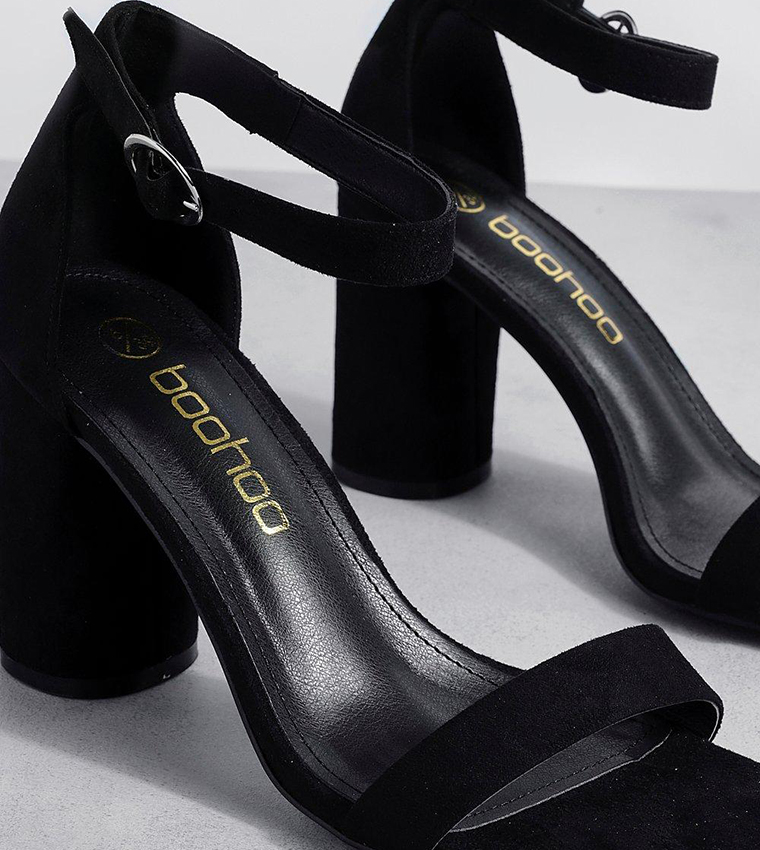 boohoo  Heels - Black Block Heels