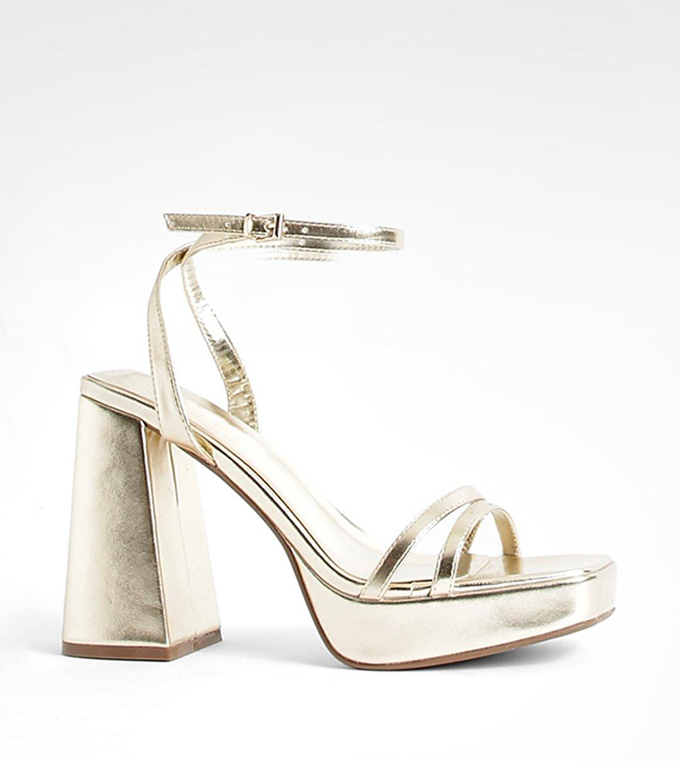 Ankle Strap Platform Heel Sandals