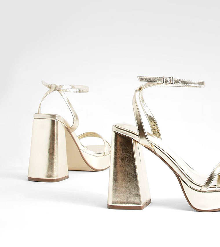 Ankle Strap Platform Heel Sandals