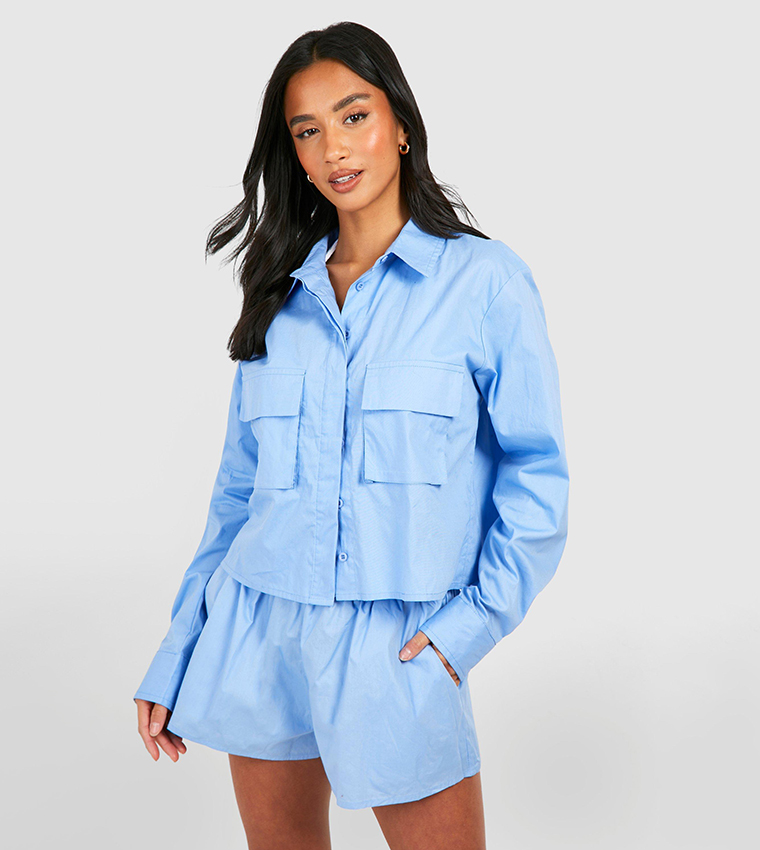 Petite Cotton Beach Shorts