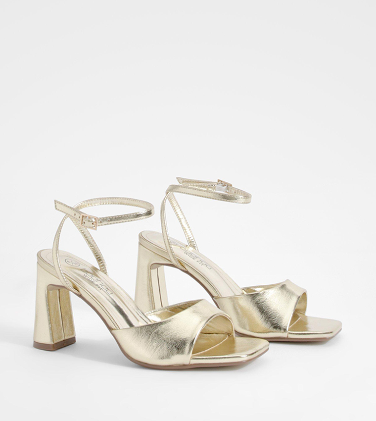 Wide Fit Flat Heel 2 Part Heels