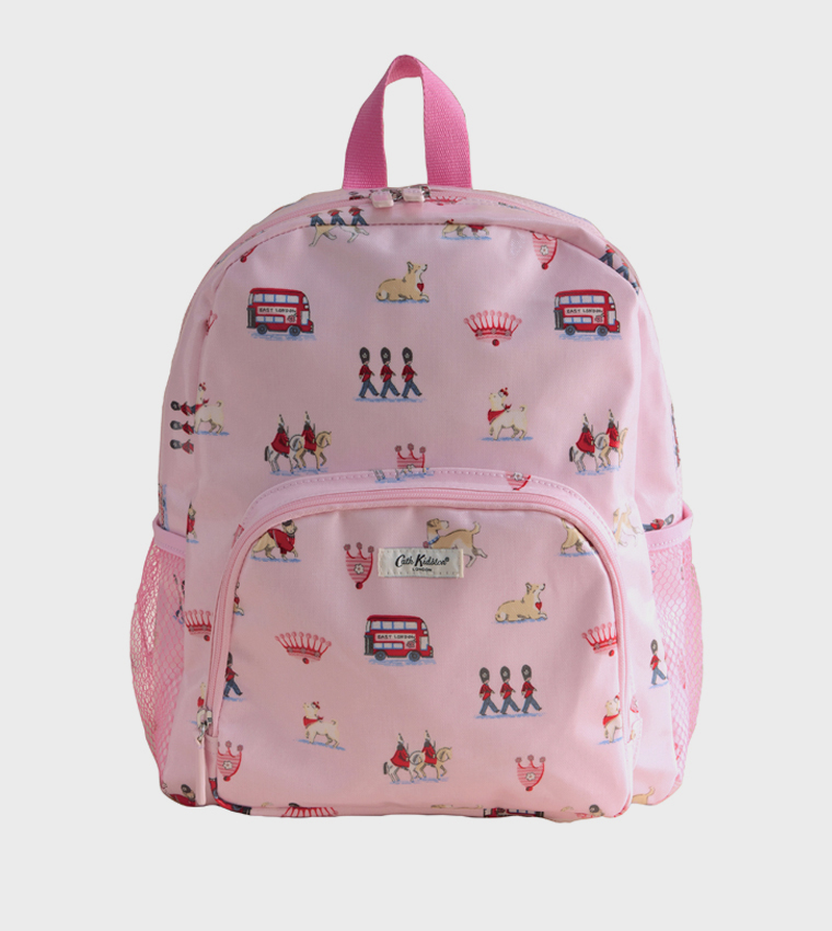 Printed Classic Zippered Backpack