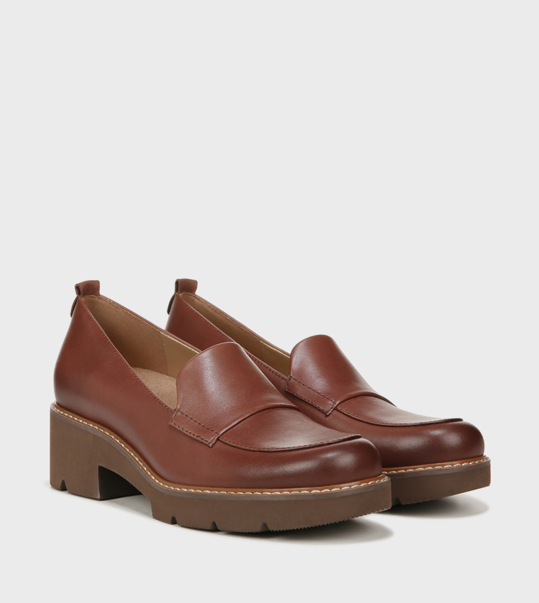 DARRY Platform Heel Loafers