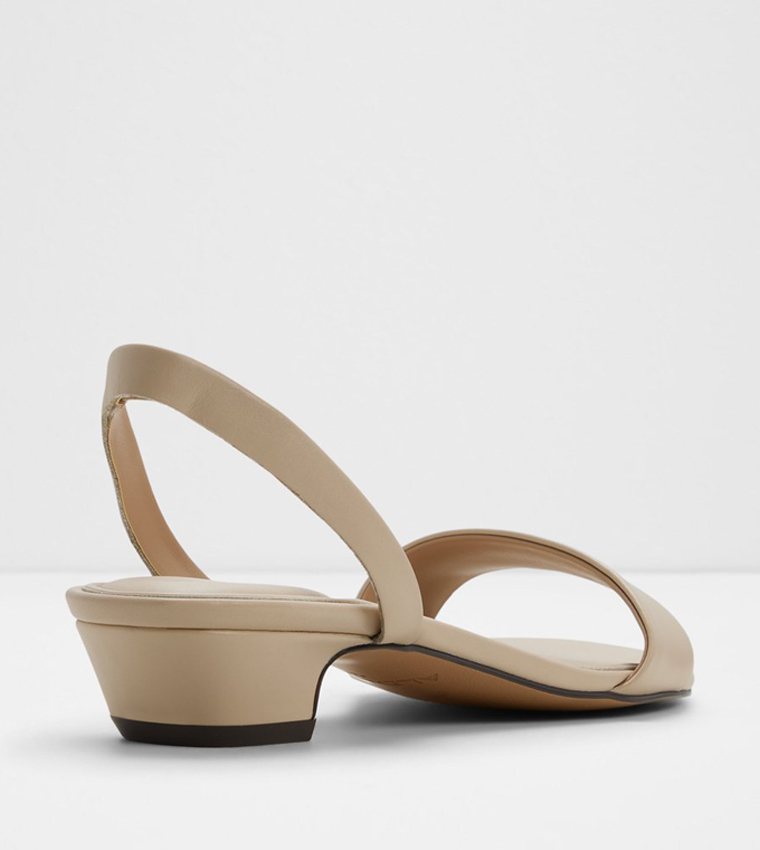 HALOBREREL Open Toe Low Block Heel Sandals