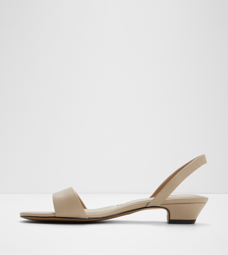 HALOBREREL Open Toe Low Block Heel Sandals