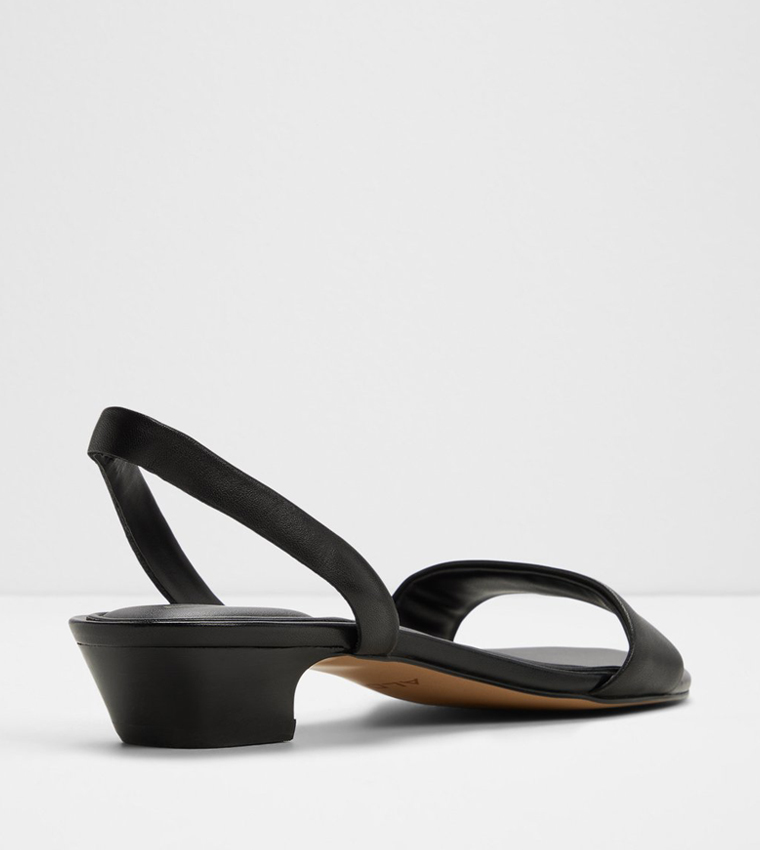 HALOBREREL Open Toe Low Block Heel Sandals