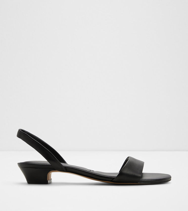 HALOBREREL Open Toe Low Block Heel Sandals