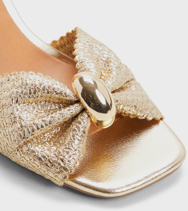 Call it Spring  Heels - Gold Heels