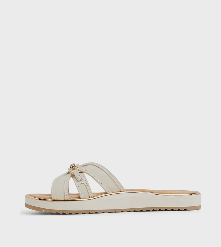 HARBORA Accessory Detail Flat Sandals