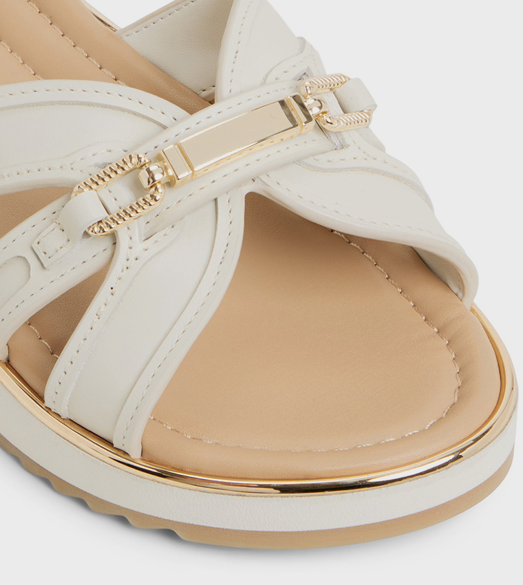 HARBORA Accessory Detail Flat Sandals