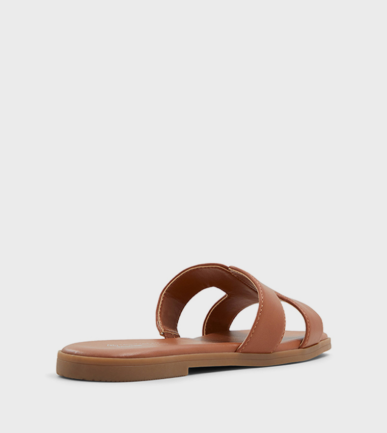 Call it Spring  Flat Sandals - Tan Flat Sandals