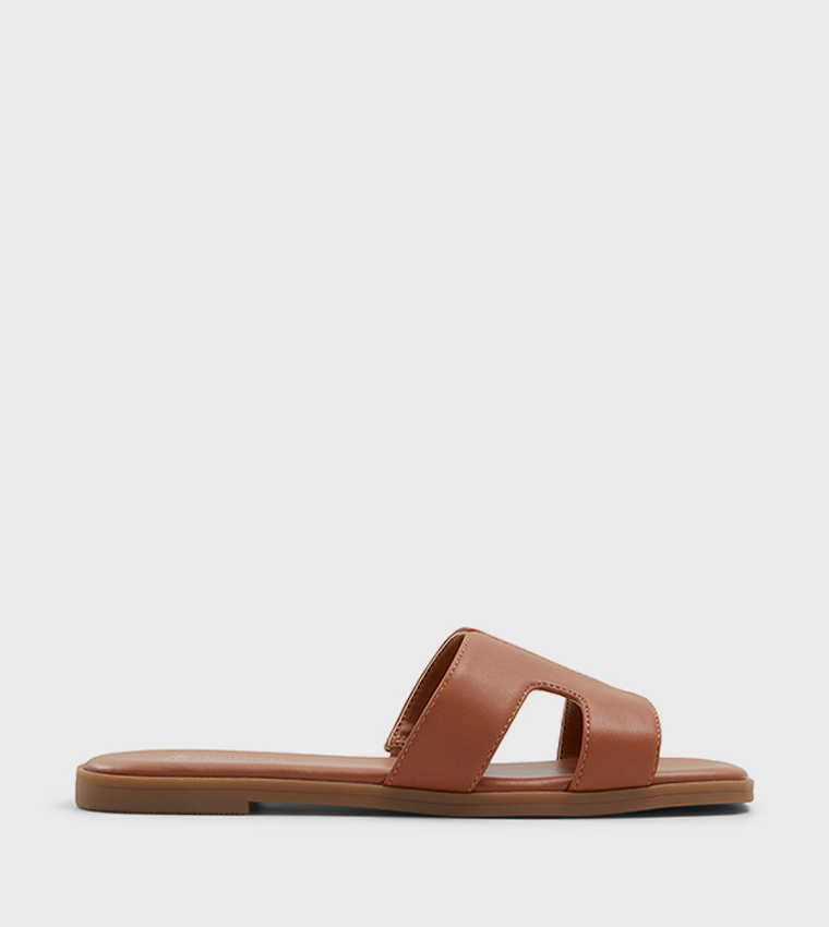 Call it Spring  Flat Sandals - Tan Flat Sandals