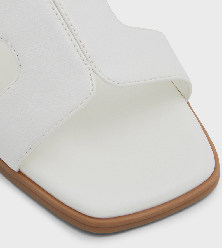 Call it Spring  Flat Sandals - White Flat Sandals