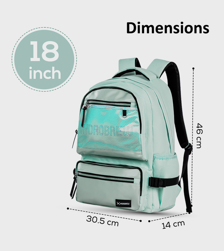 حقيبة ظهر بطبعة شعار 18 بوصة  