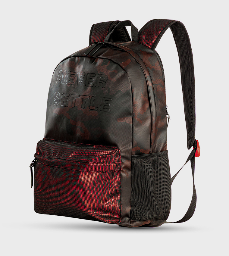 حقيبة ظهر بطبعة شعار 18 بوصة  