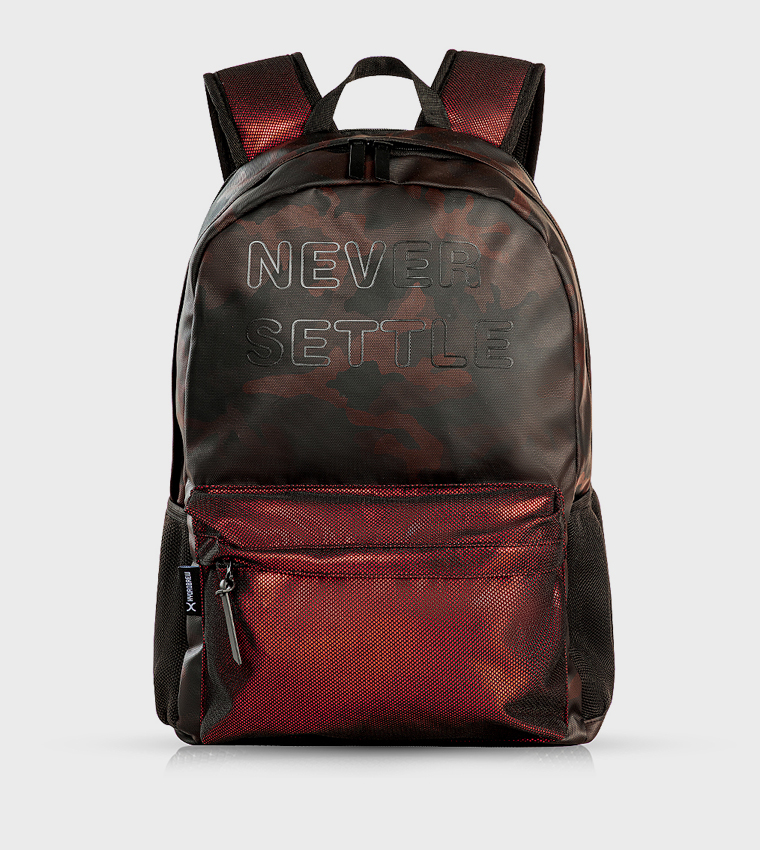 حقيبة ظهر بطبعة شعار 18 بوصة  