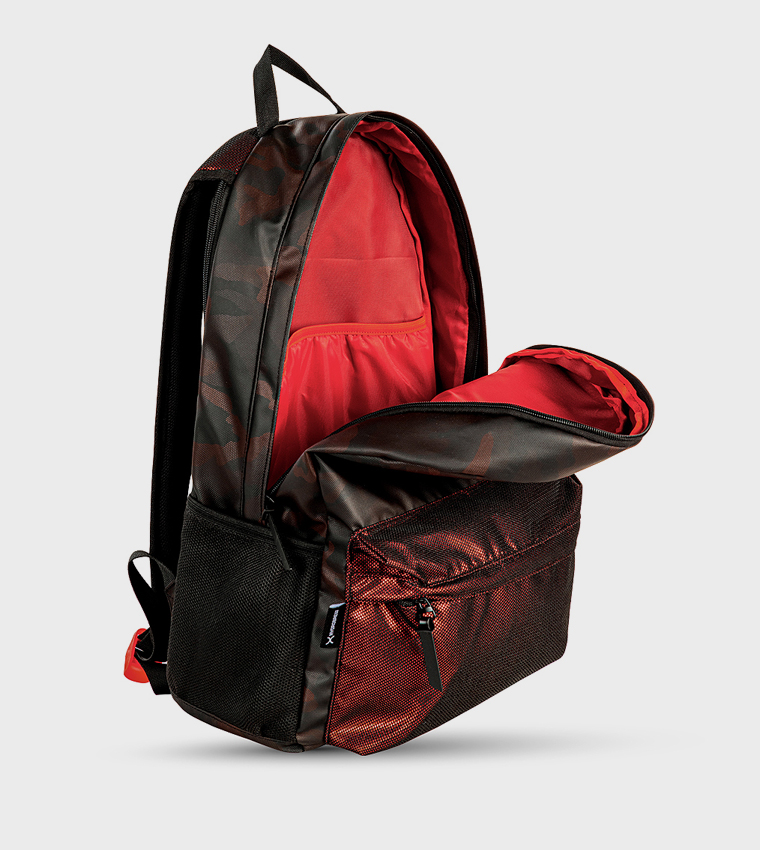 حقيبة ظهر بطبعة شعار 18 بوصة  