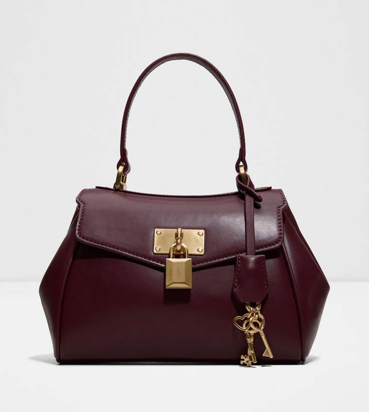 Aldo  Handheld Bags - Burgundy Handheld Bags