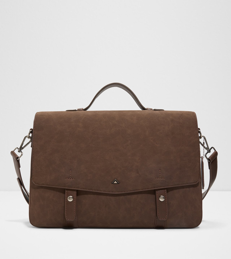 HILDEBRAD Textured Flap Laptop Bag