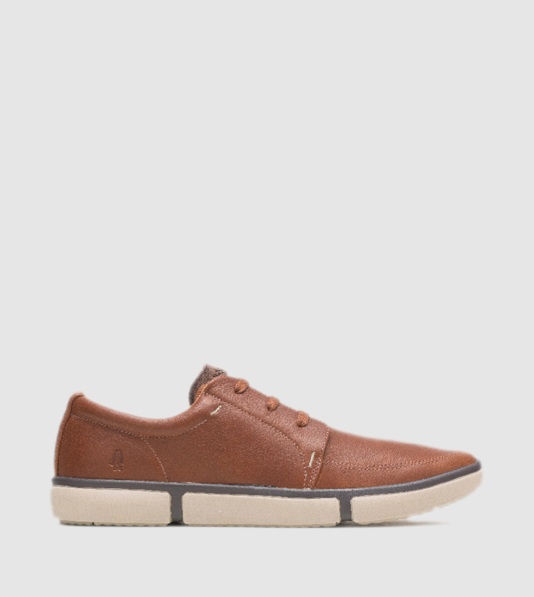 Hush Puppies  Low Top - Brown Casual Lace up