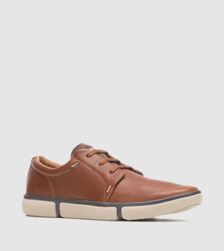Hush Puppies  Low Top - Brown Casual Lace up
