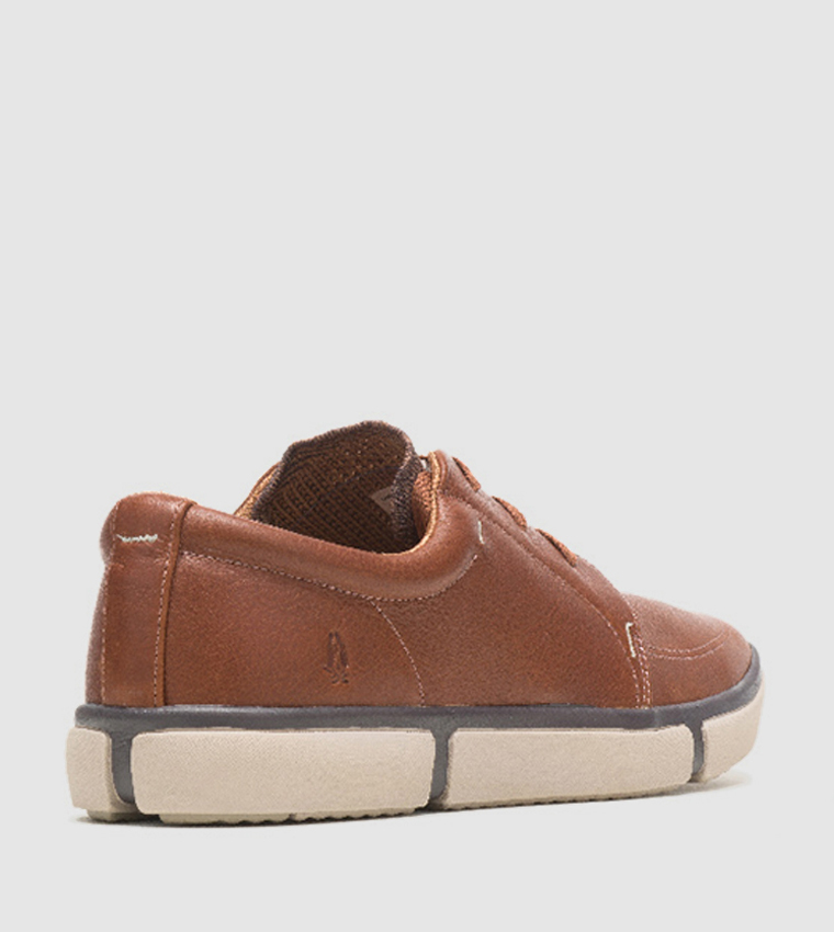 Hush Puppies  Low Top - Brown Casual Lace up