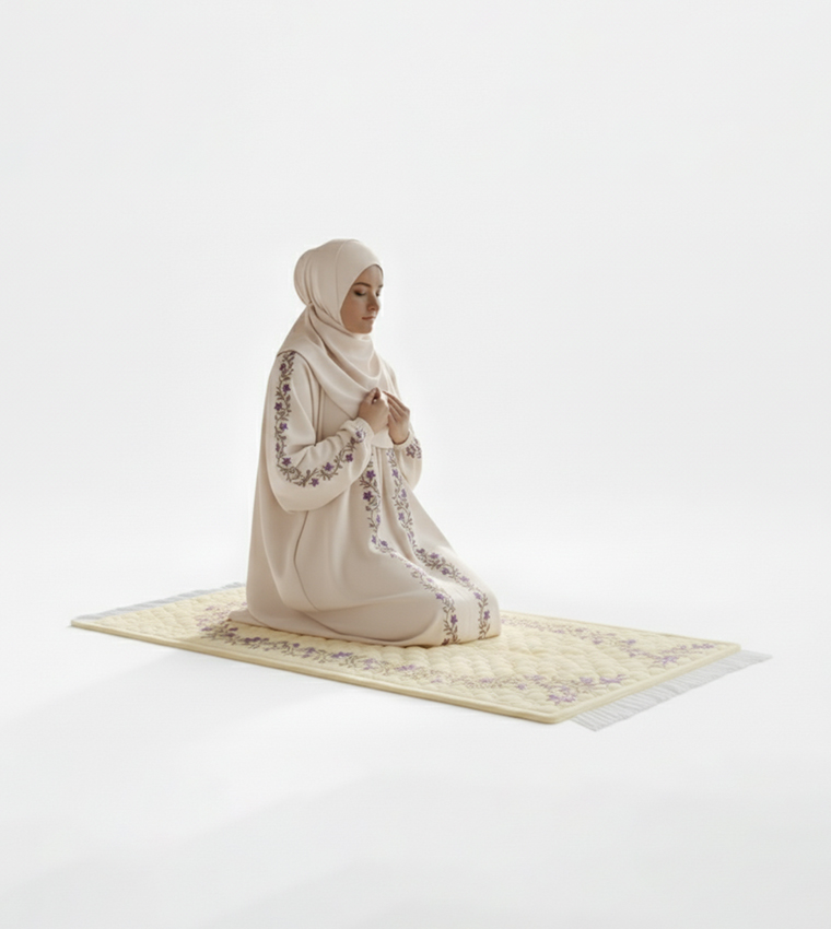 اتش ام  ملابس محتشمة - أصفر Abayas