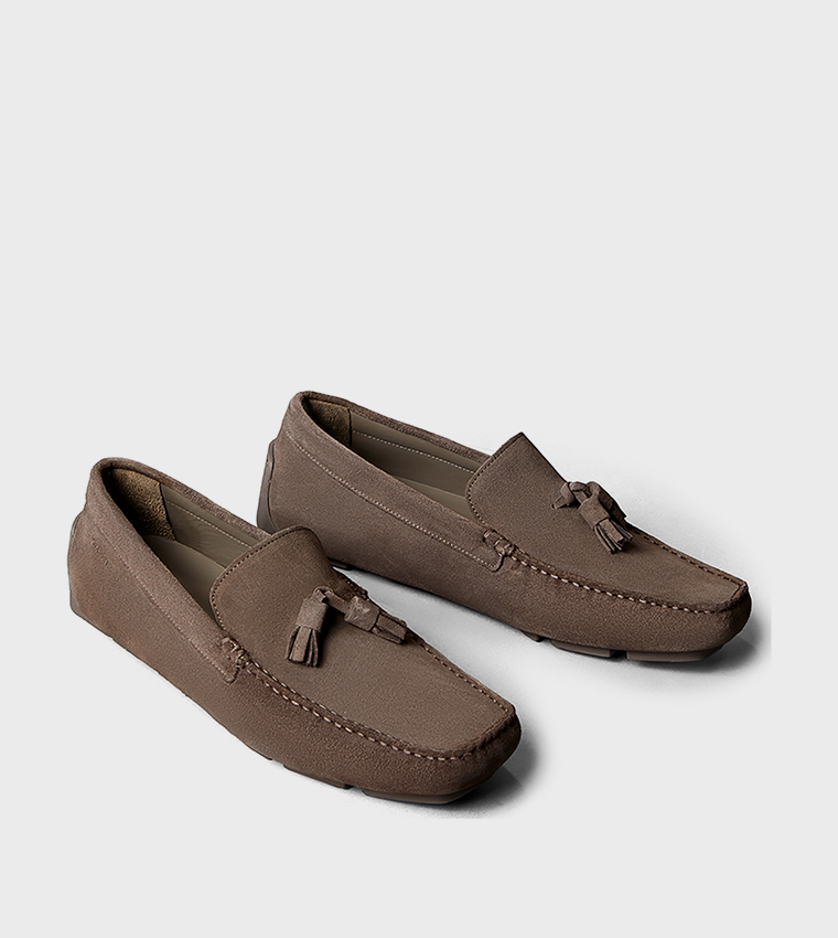 Tassels Detail Driver Shoes