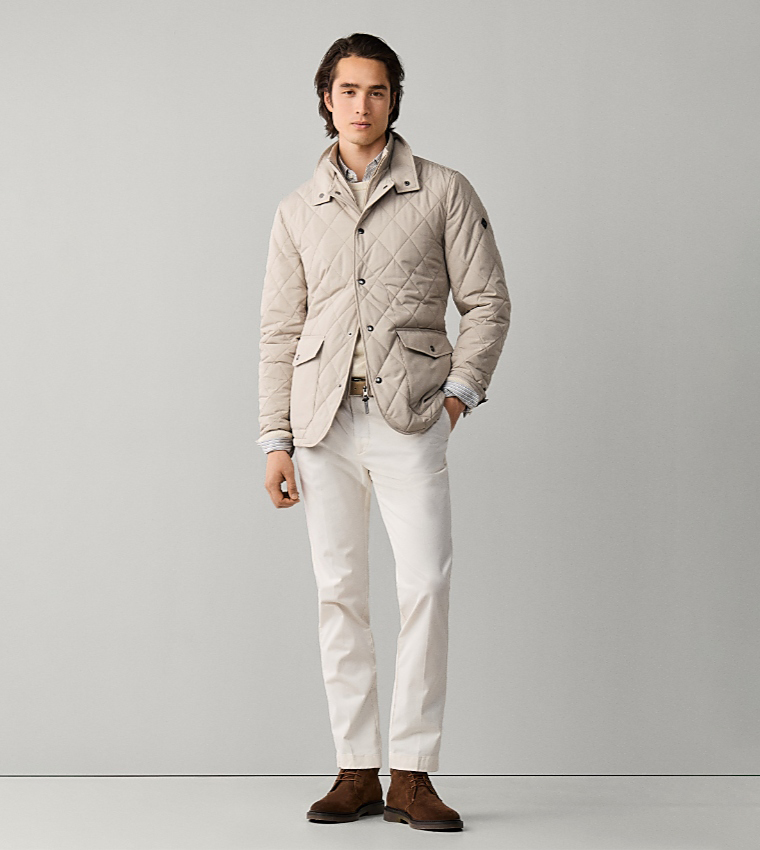 Solid Slim Fit Chinos