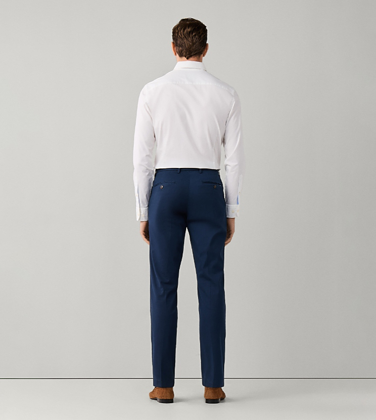 Solid Slim Fit Chinos