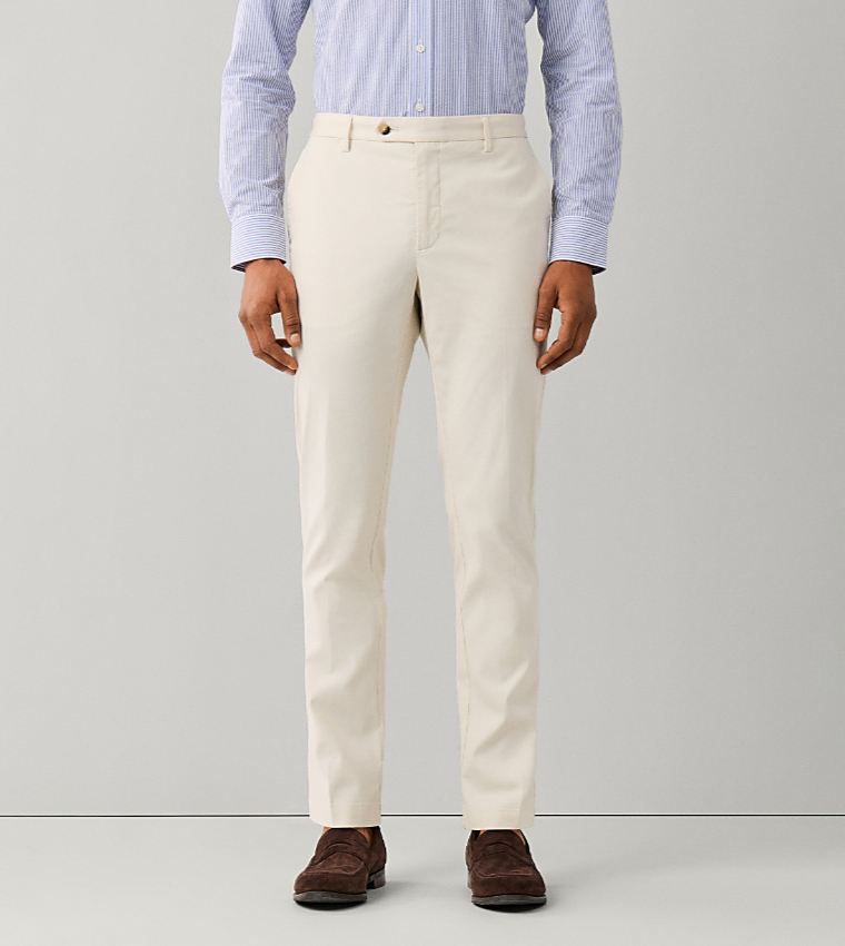 Solid Slim Fit Chinos