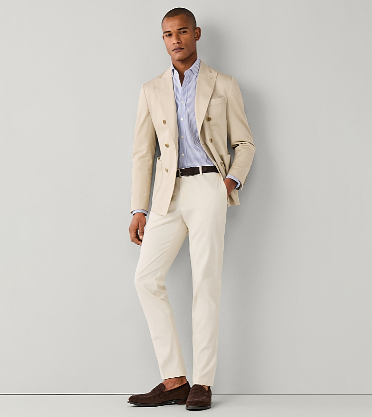 Solid Slim Fit Chinos