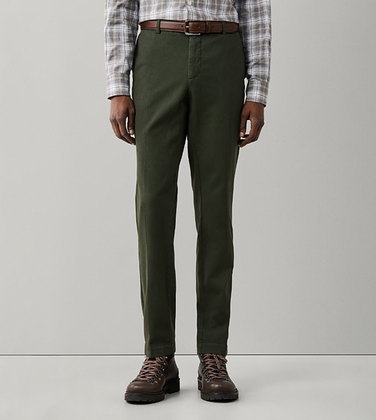 Solid Slim Fit Chinos