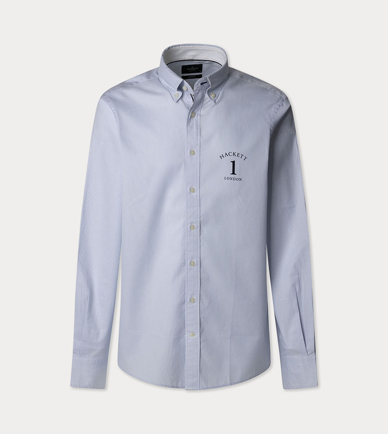 Applique Detail Long Sleeves Shirt