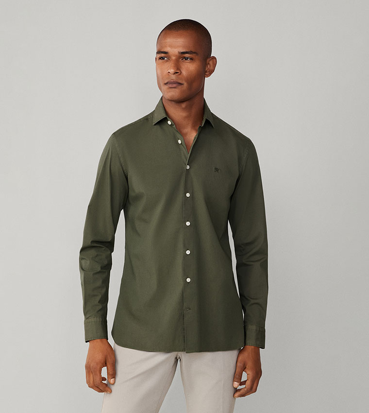Hackett  Long Sleeves - Green Long Sleeves