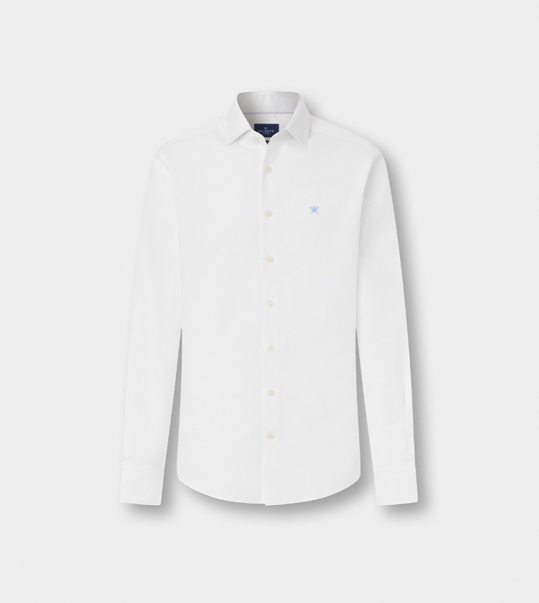 هاكيت  أكمام طويلة  - أبيض Long Sleeves